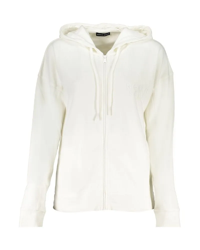North Sails Zip Hoodie Ns100 Elfenbein
