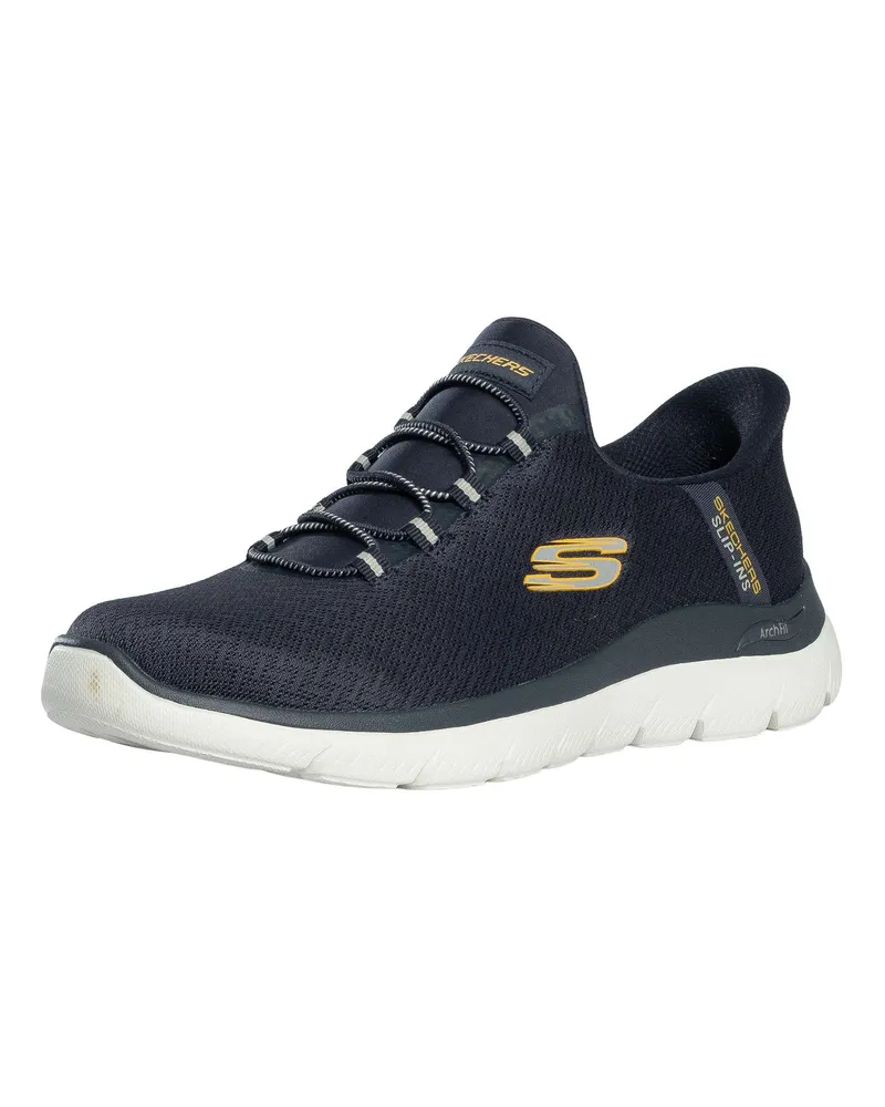 Skechers Slip‑Ins Arch Fit Summits Trainers - Blau Blau