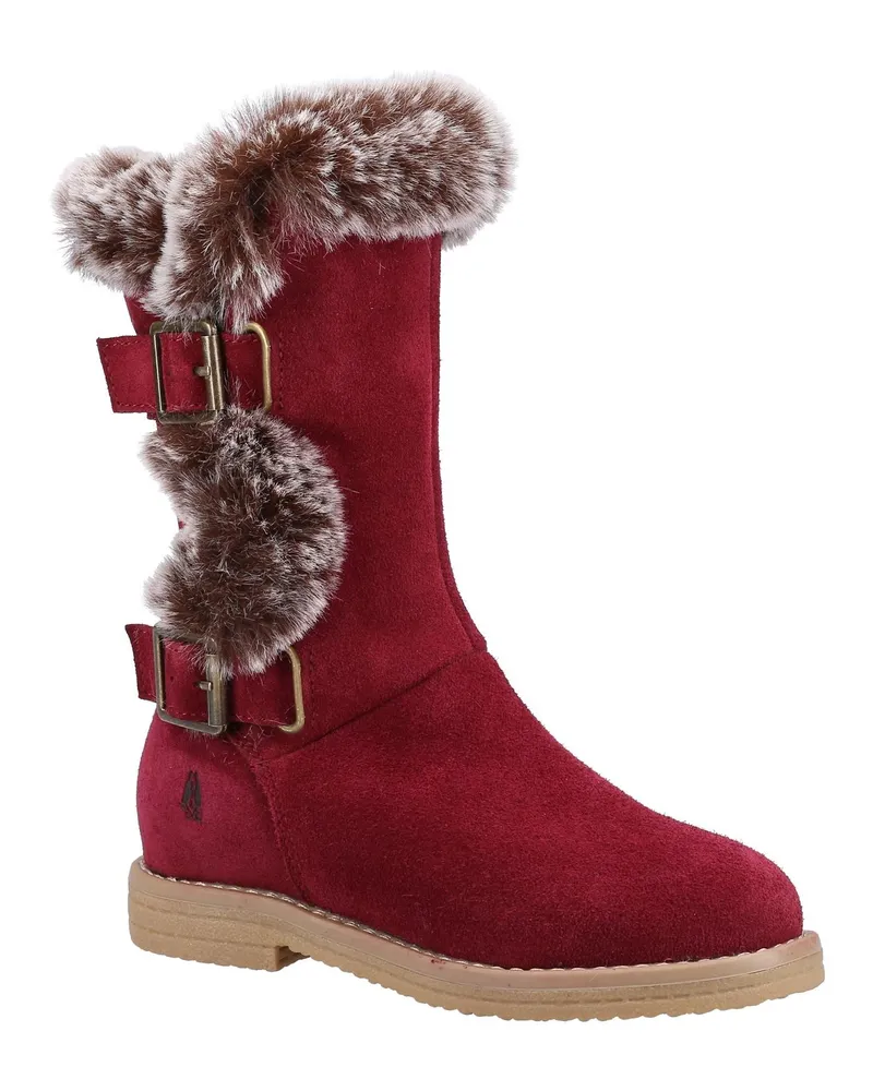 Hush Puppies Bottes MINI MEGAN - Fille (Bordeaux Bordeaux