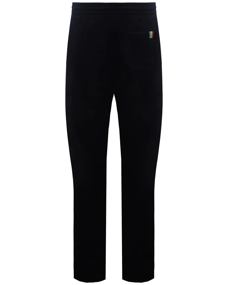 Lotto Leggenda Kontrastdruck Herren Navy Jogginghose Marineblau