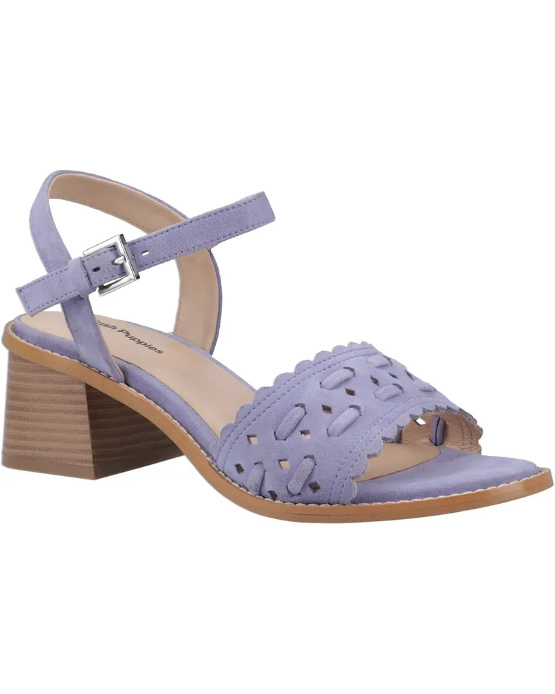 Hush Puppies Lacie Damen Sandalen Aus Veloursleder In Blau Blau