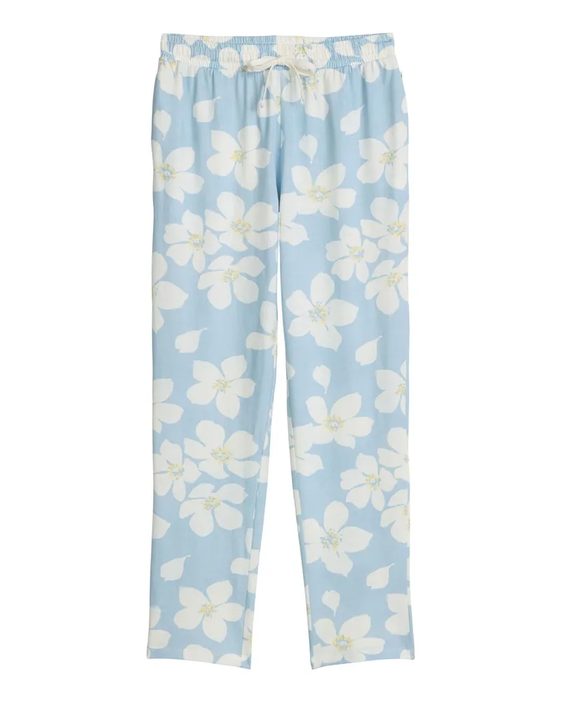 Marc O'Polo Marc O'Polo Damen Pyjamahose Mix N MatchSchlafhose, Nacht Hose, Loungehose Hellblau