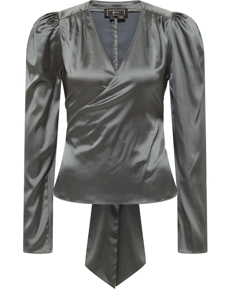 FAINA Blouse caneva Grau