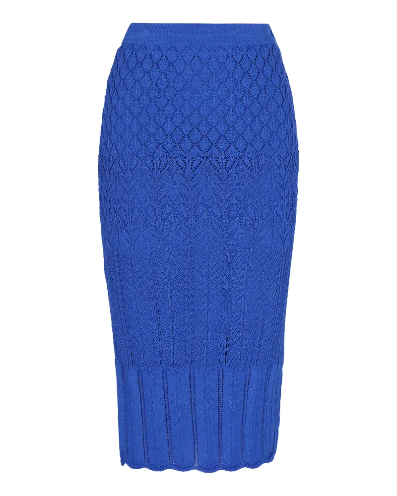 FAINA Rock Frauen Blau Blau