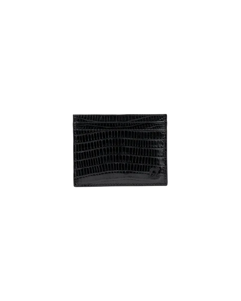 Christian Louboutin Karteninetui Schwarz Schwarz