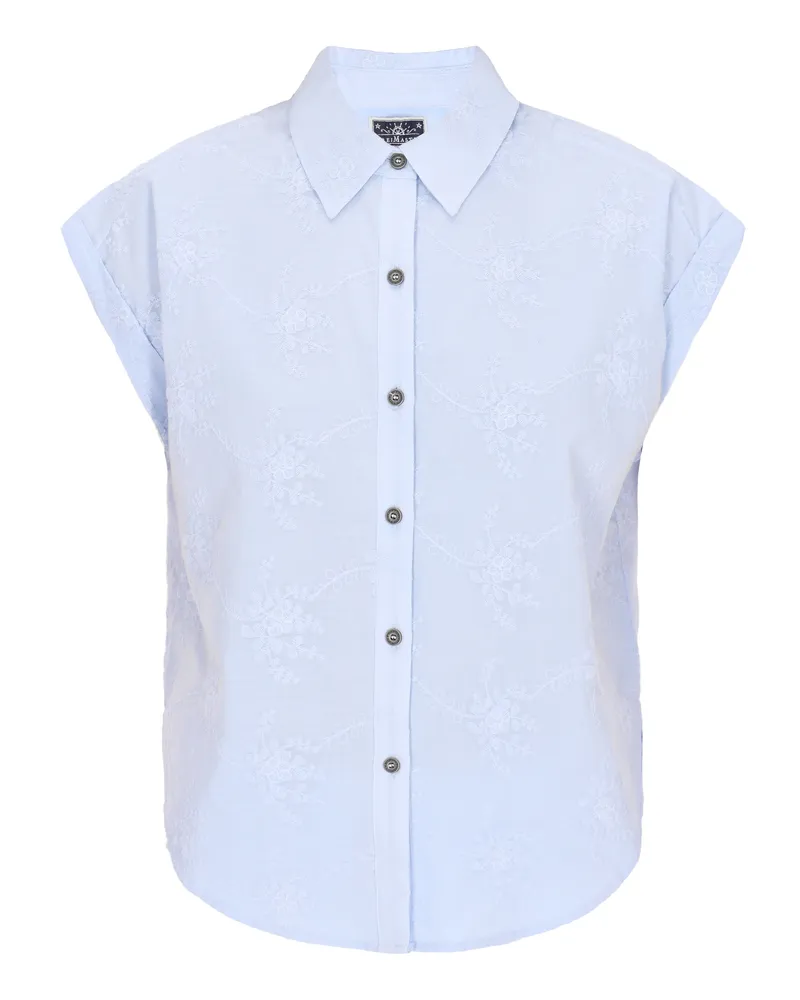 DreiMaster Bluse - Hellblau Hellblau