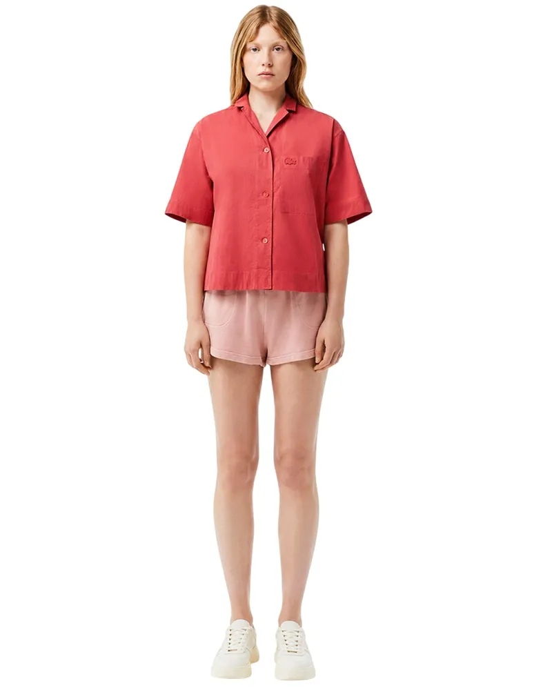 Lacoste Hemd für Damen, leger (Sierra Marineblau