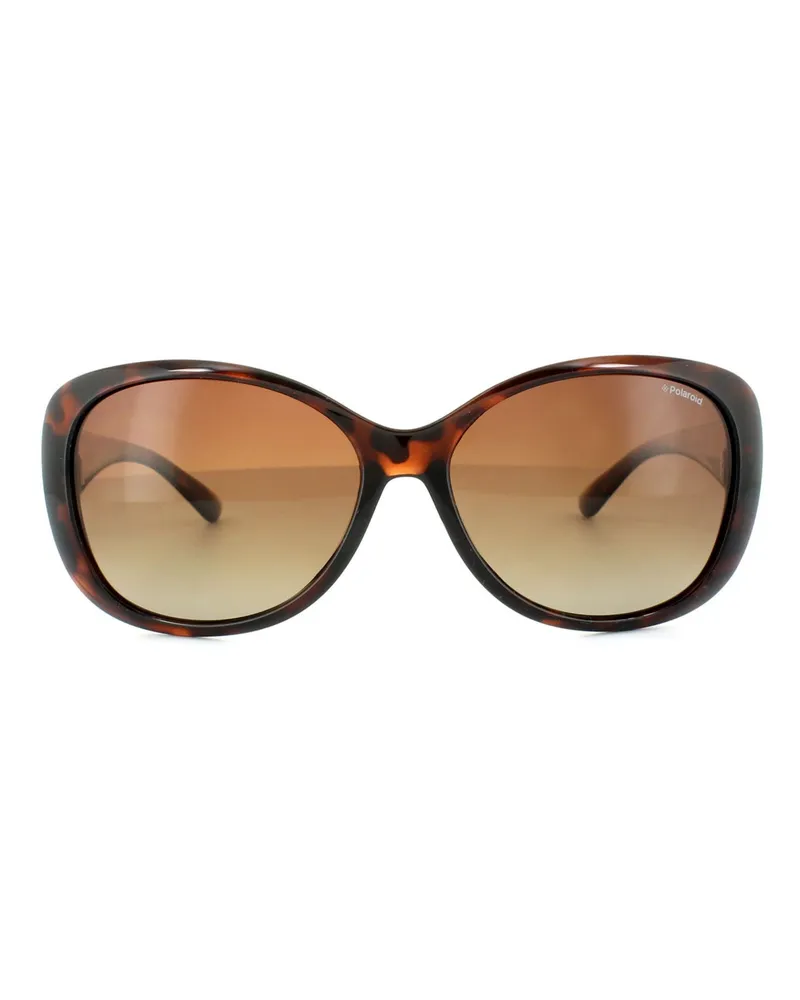Polaroid Sonnenbrille P8317 0BM LA Havanna Braun Gradient Polarisiert Braun