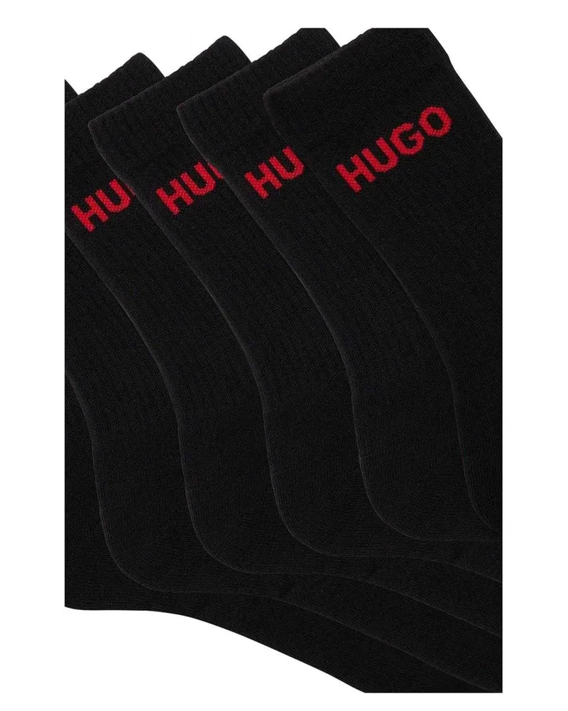 HUGO BOSS Socken für Herren (6er-Pack) (Schwarz Schwarz