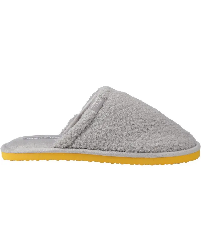 Jack & Jones Jack And Jones - "Harry Fluff" Hausschuhe für Herren (Frostgrau Grau