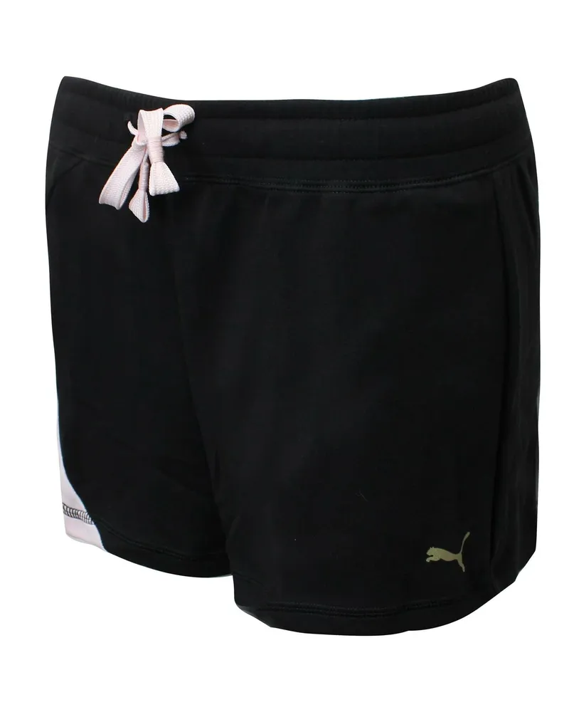 Puma Womens Sweet Shorts Casual Running Lounghose Schwarz 518142 02 Schwarz