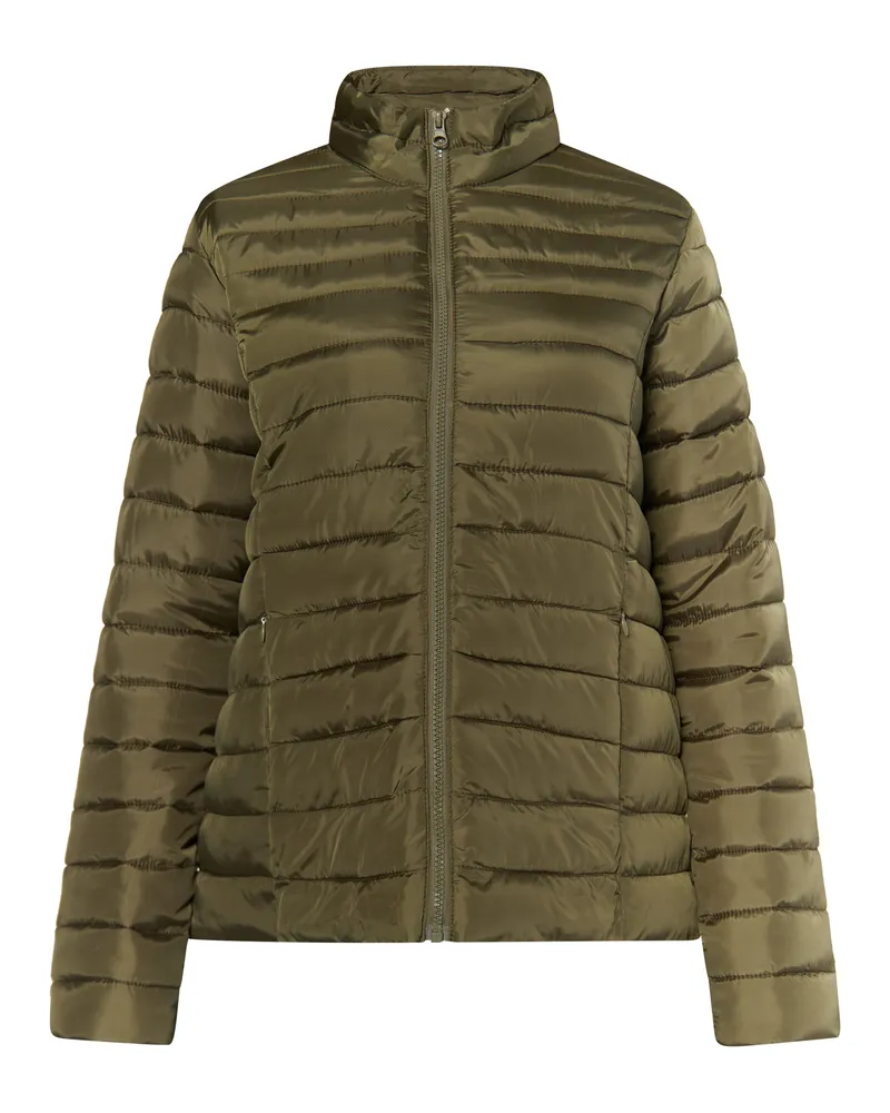 My Mo Leicht wattierte Jacke Damen militärisch oliv Oliv
