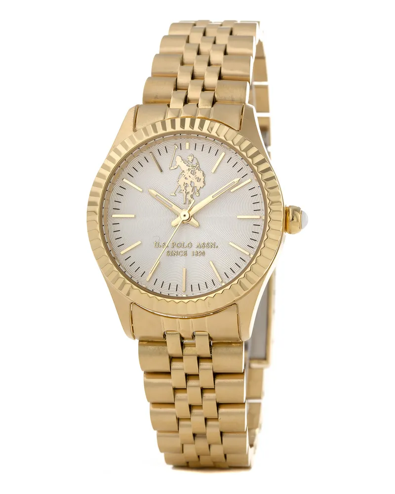 U.S. Polo Assn.  Uhr Azure Damen Uhr Gold