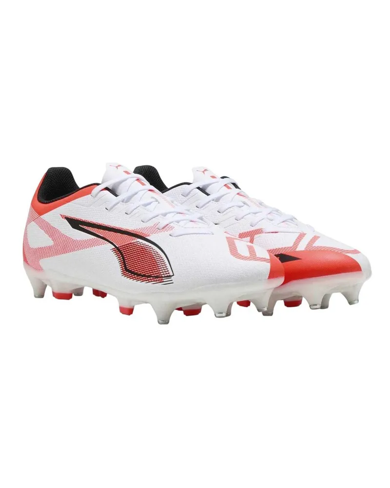 Puma Ultra Play" Fußballschuhe für weichen Boden für Herren, Mit Stollen (Puma Weiß Weiß