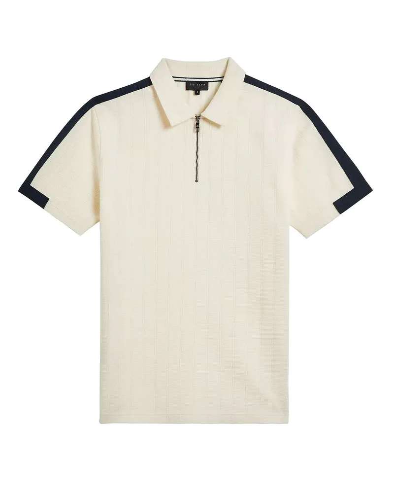 Ted Baker Abbloom Herrencreme Poloshirt Natur