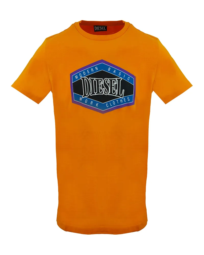 Diesel T-Shirt für Herren - Gelb Gelb