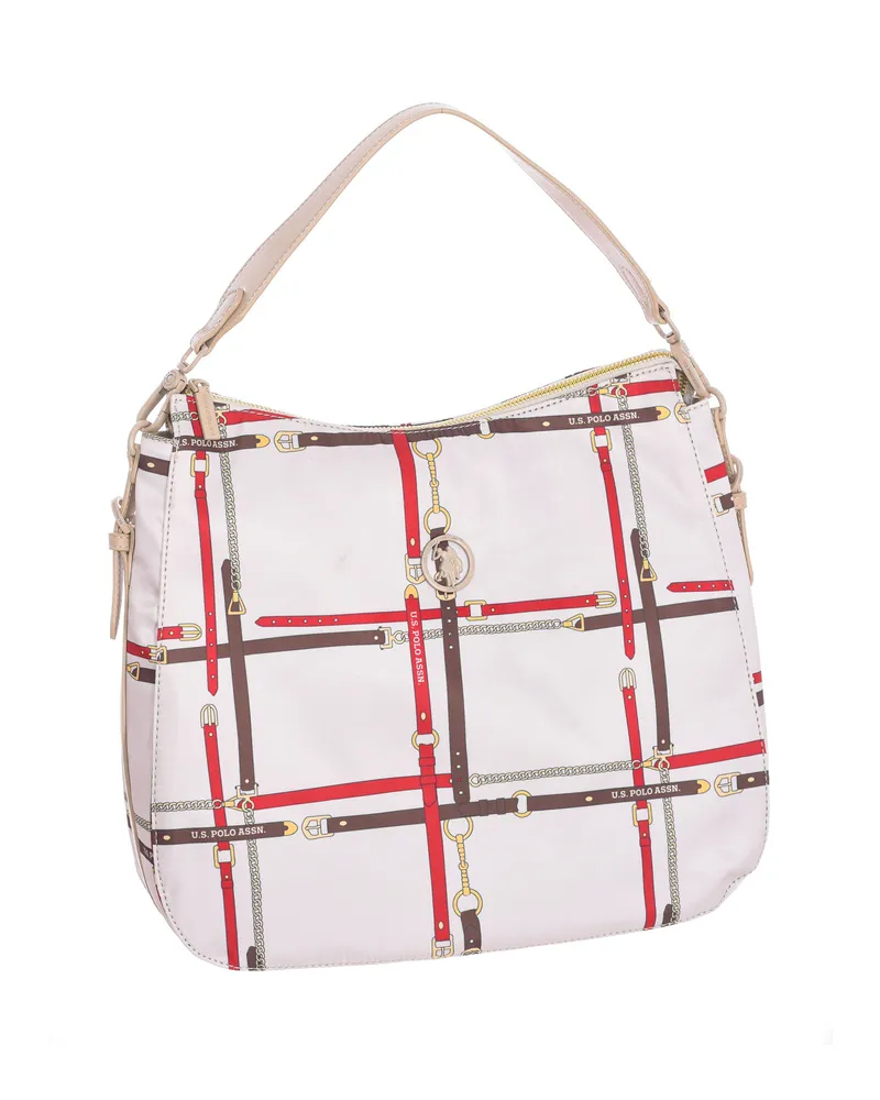 U.S. Polo Assn.  BEUHU5906WIP Hobo-Tasche für Frauen Beige