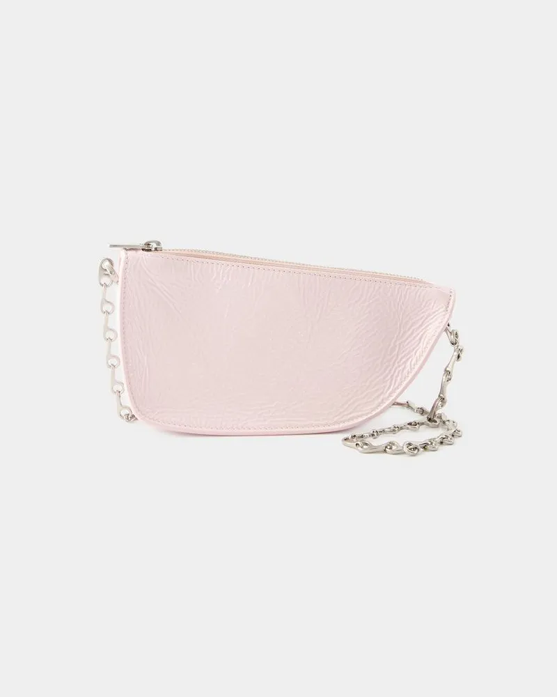 Burberry Sac à Bandoulière Micro Sling Shield -  - Cuir - Rose Rosa