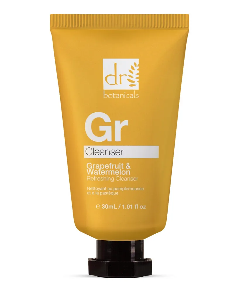Dr Botanicals Dr. Botanicals Erfrischendes Anti-Aging-Reinigungsgel mit Grapefruit und Wassermelone, 30 ml 