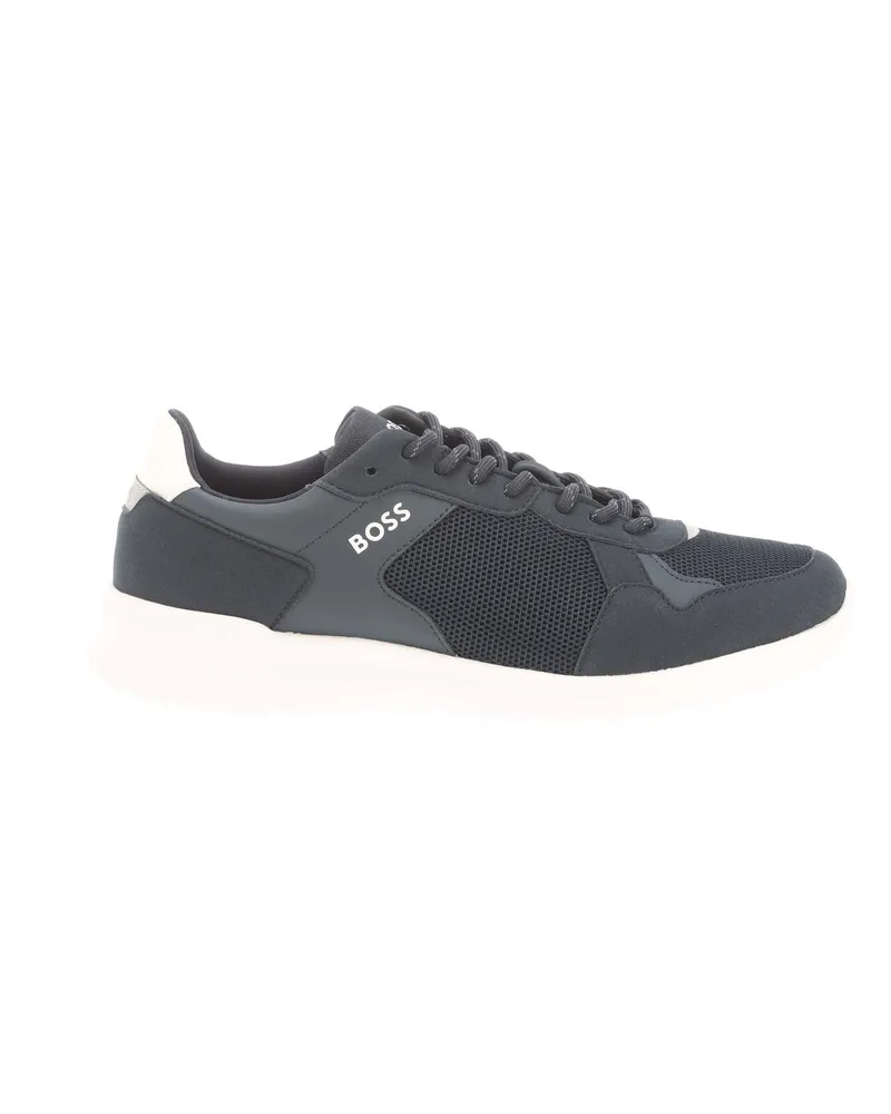 HUGO BOSS Extreme" Sneaker für Herren, Wildleder (Dunkelblau/Weiß Dunkelblau