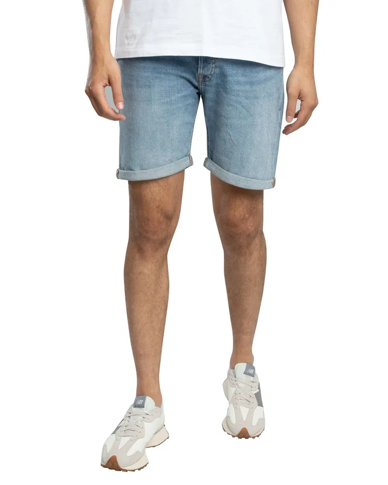 Jack & Jones Rick Original Jeansshorts, Blau Blau