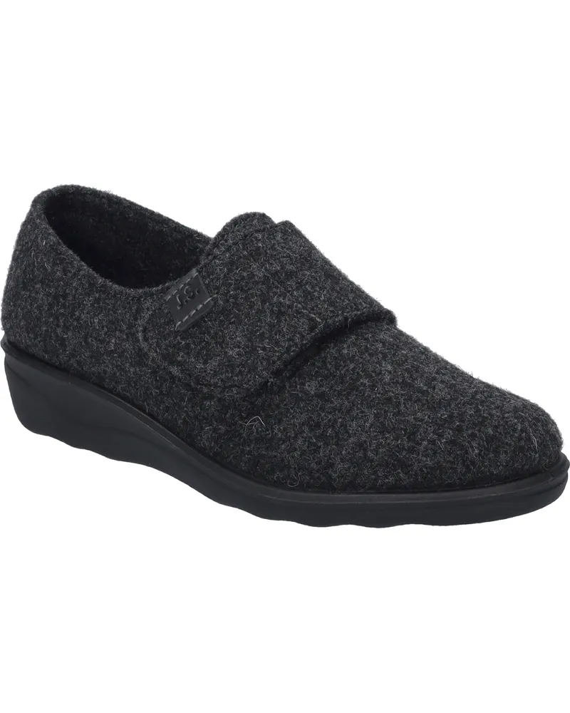 Josef Seibel Damen Hausschuh Nice 09 in anthrazit Grau