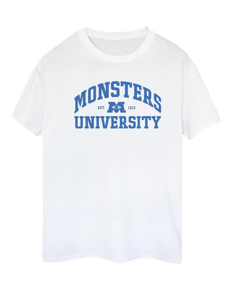 Disney Monsters University" T-Shirt für Damen (Weiß Weiß