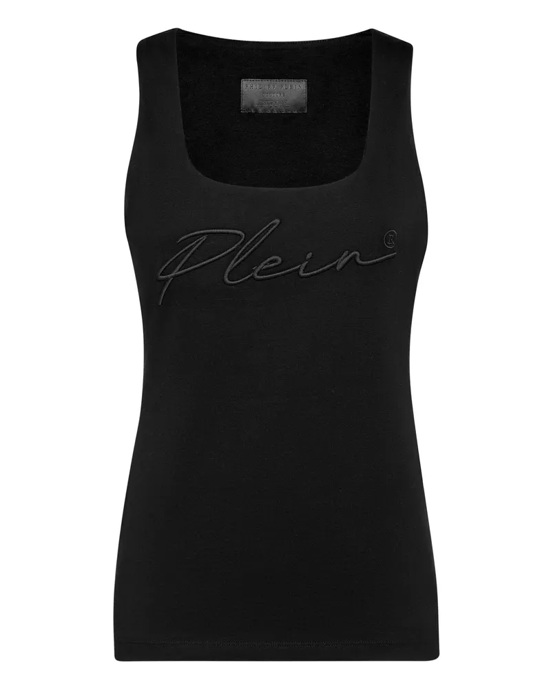 Philipp Plein Tanktop Signature Schwarz