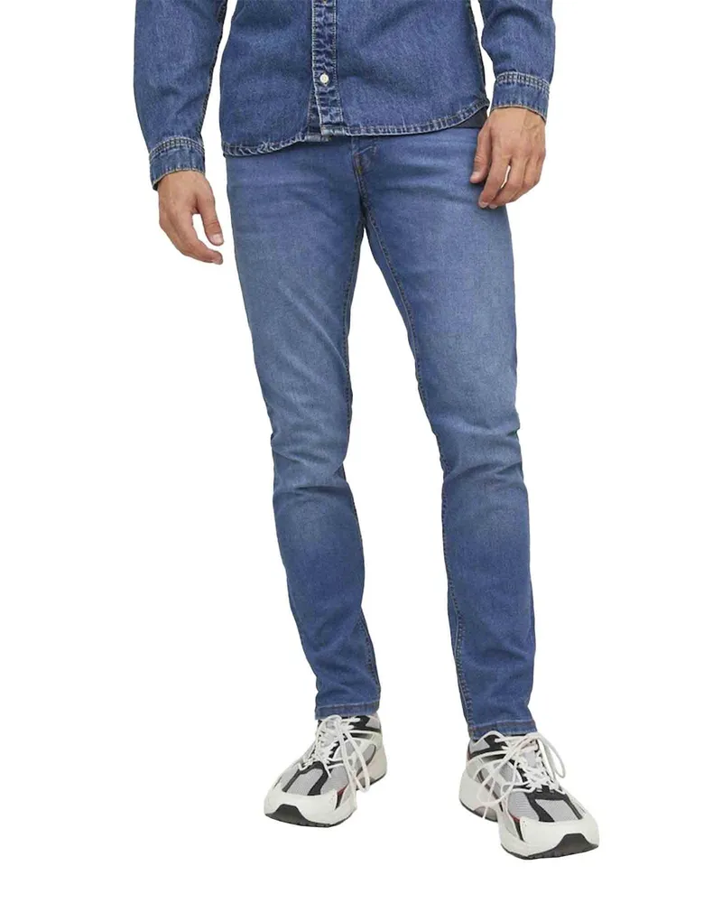 Jack & Jones Glenn Original 223 Slim Jeans, Blau Blau