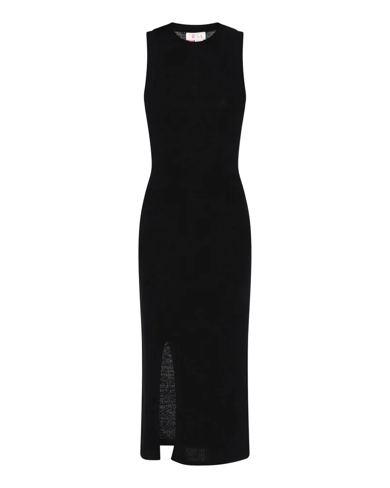 IZIA Kleid Frauen Schwarz Schwarz