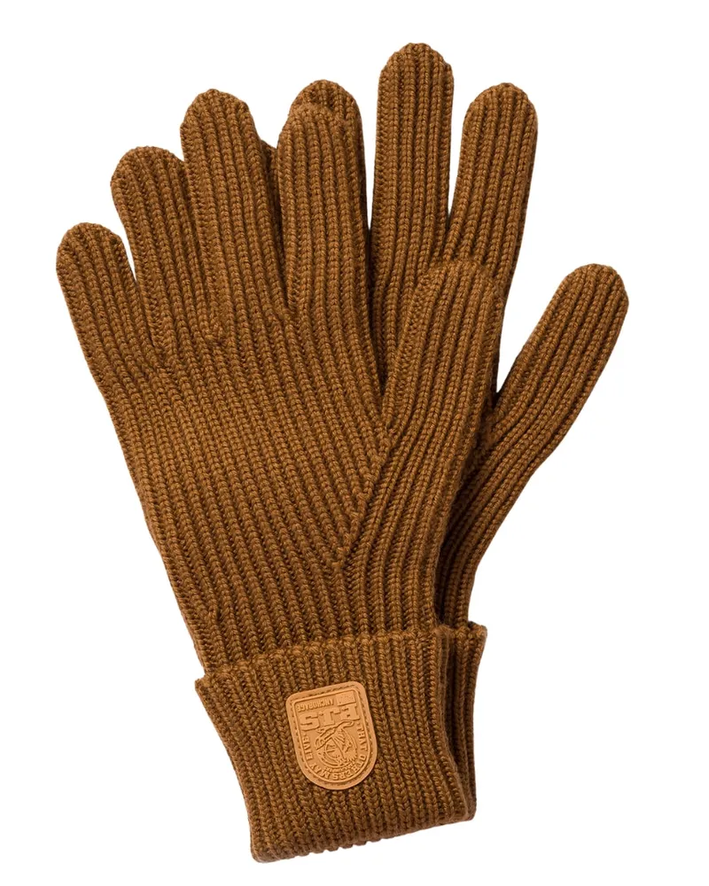 Parajumpers Einfache Handschuhe Mandel Braun