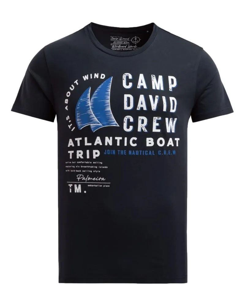 CAMP DAVID T-Shirt Dunkelblau