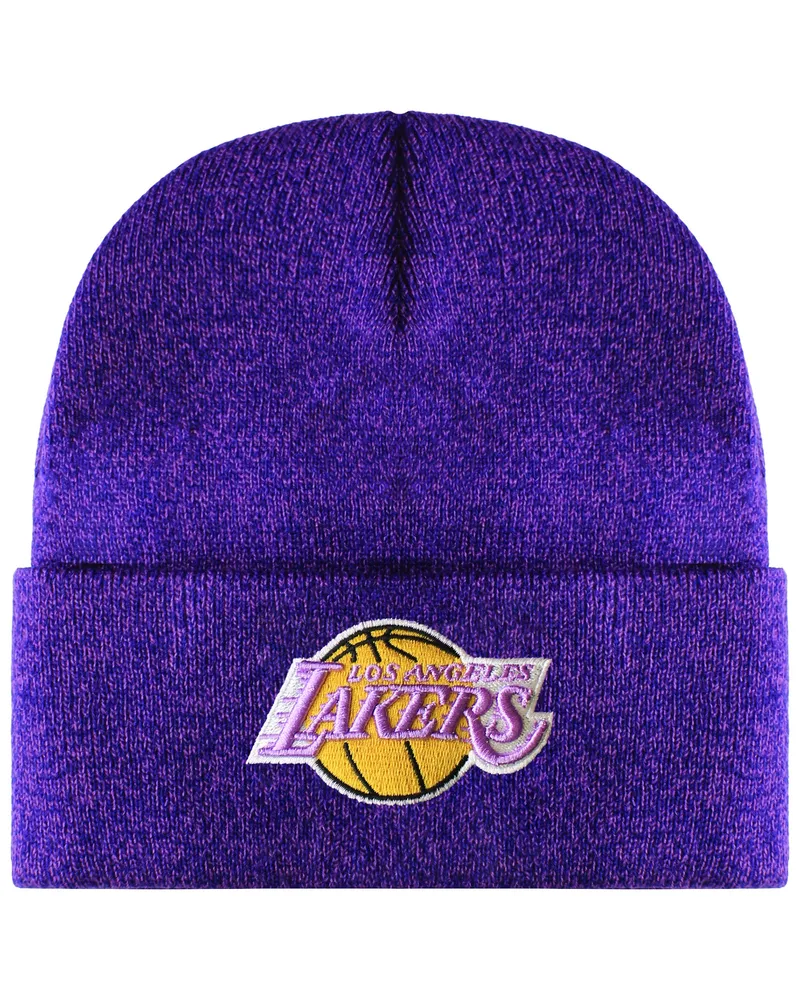 Mitchell & Ness NBA Los Angeles Lakers Fanstrickmütze Lila