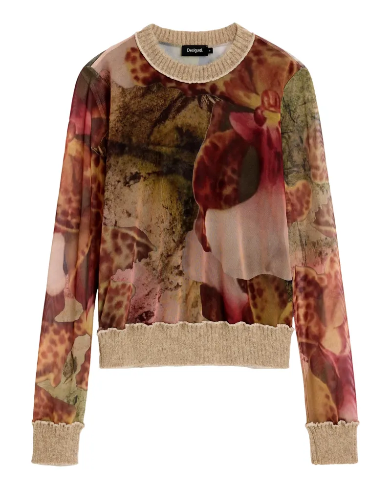 Desigual Pullover Rot