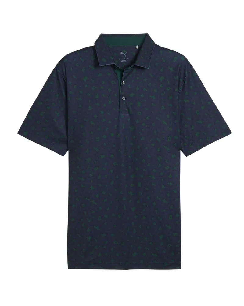 Puma Cloudspun" Poloshirt für Herren, Maßgeschneidert (Marineblau Blau