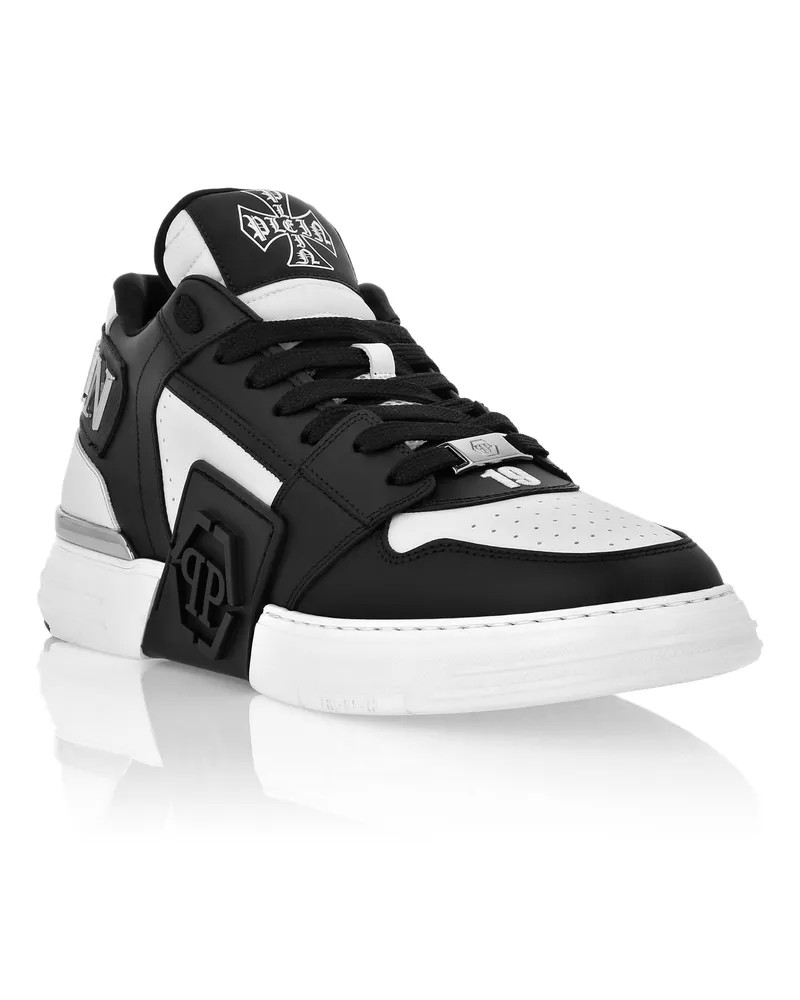 Philipp Plein Lo-Top Turnschuhe Phantom Kicks Weiß