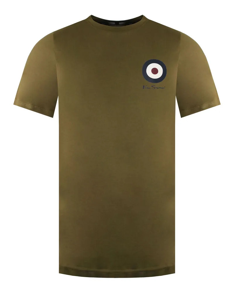 Ben Sherman Chest Target T‑Shirt für Herren - Khaki Khaki