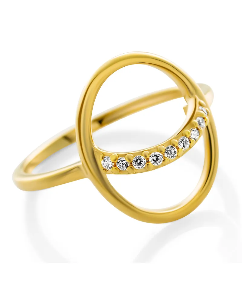 Orphelia Amaliada' Damen-Ring aus 925er Sterlingsilber – Gold ZR-7572 Gold