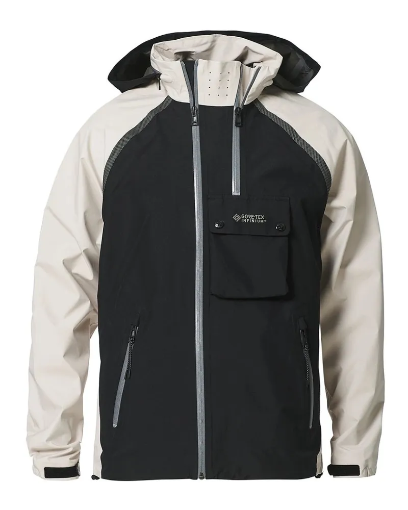 Belstaff Wasserdichte Trainingsjacke, schlichtes Design - Schwarz Schwarz