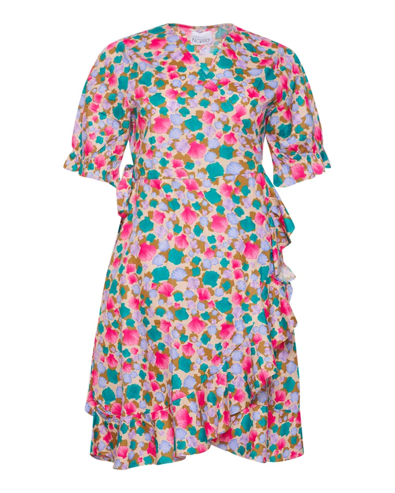 NOELLA Kurzkleid Modell Aspen - Weiß/Rosé Weiß