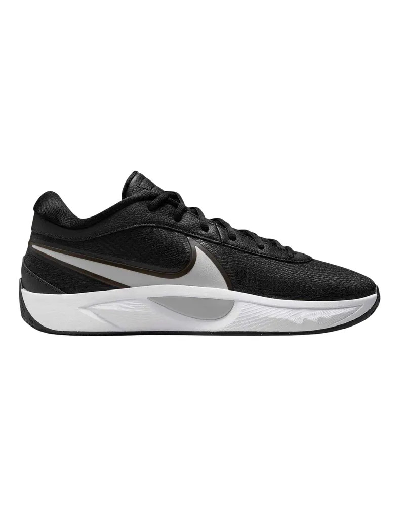 Nike Giannis Freak 6" Swoosh Basketball Schuhe für Herren (Schwarz/Silber Schwarz