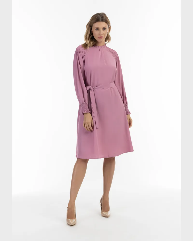 Usha Robe midi nowles Rosa