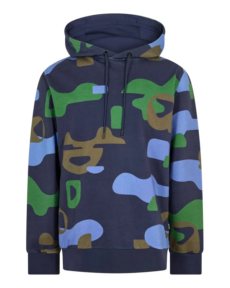 HUGO BOSS Kapuzenpullover für Herren, Logo (Dunkelblau Blau