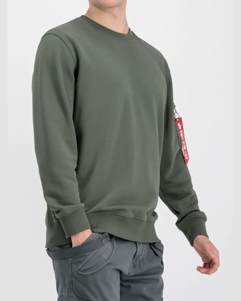 Alpha Industries USN Blood Chit Pullover Grün Grün