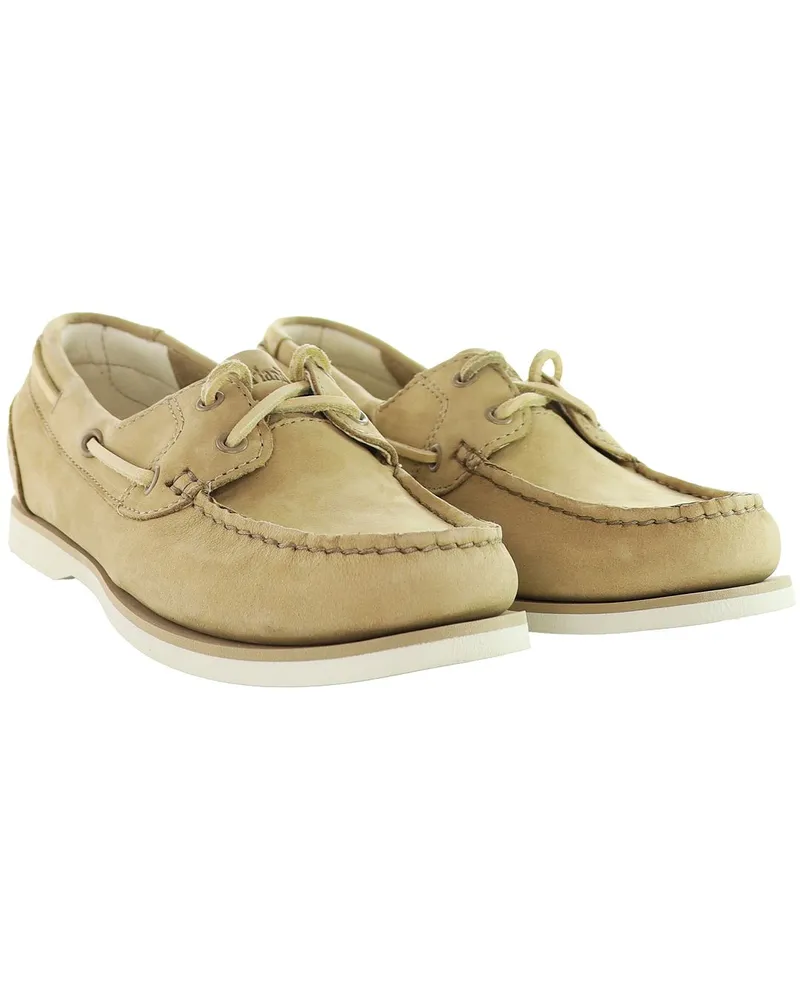 Timberland Classic Damen Bootsschuhe in Beige Beige