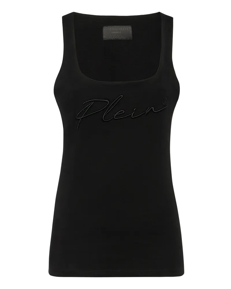 Philipp Plein Tanktop Signature Schwarz