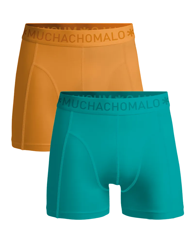 Muchachomalo Herren Boxer Shorts - 2er Pack - Herren Unterwäsche Mehrfarbig