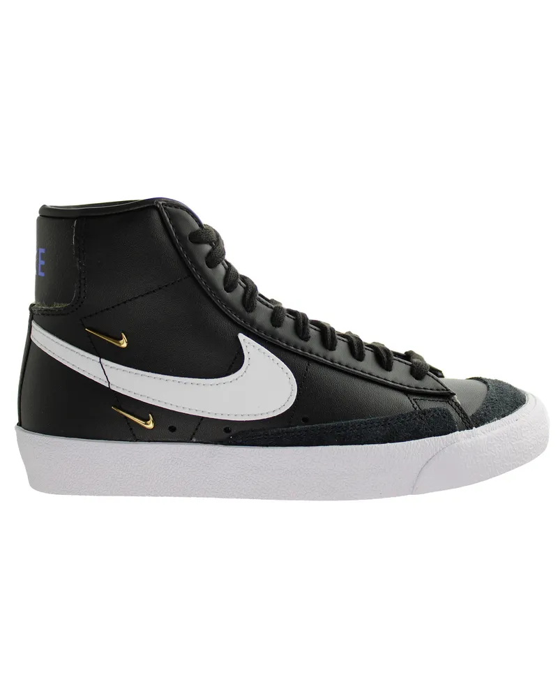 Nike Blazer Mid '77 Womens Black Trainer Schwarz