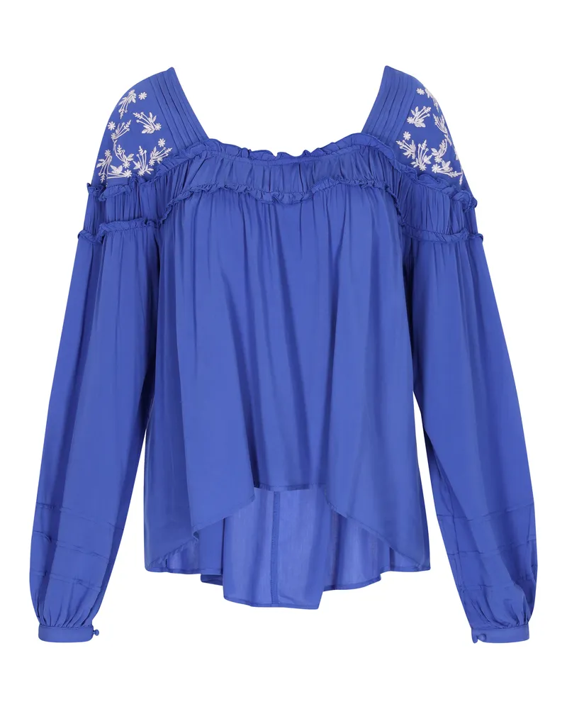 IZIA Bluse Damen KÖNIGSBLAU Blau
