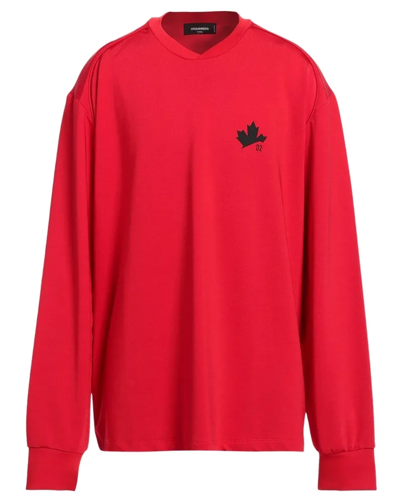 Dsquared2 D2 Maple Logo Pullover - Rot Rot
